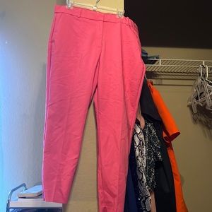 Pink slacks